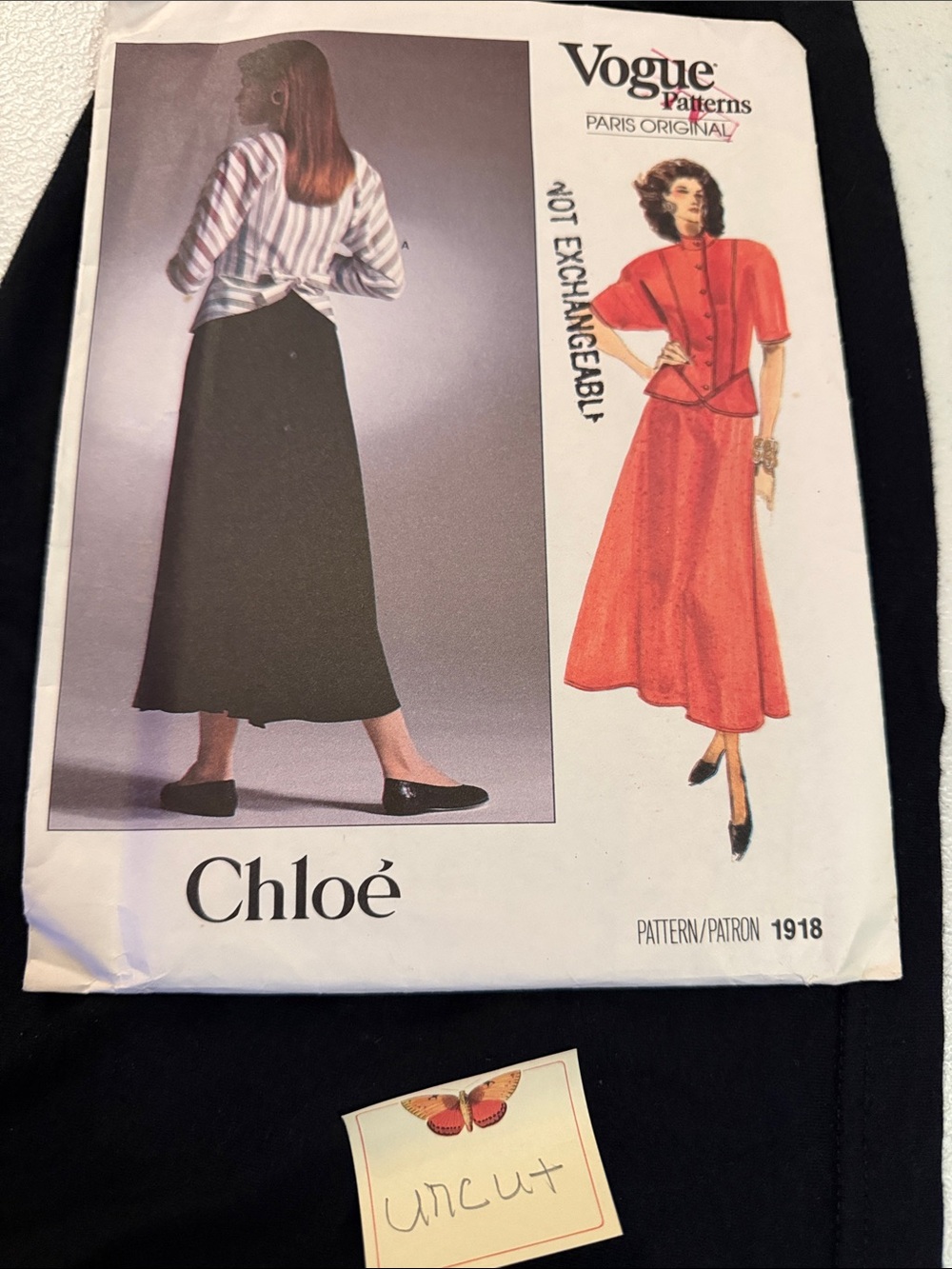 Vogue pattern #1918